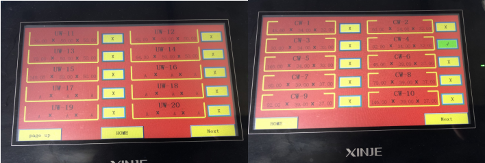 PLC control part
