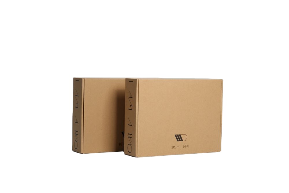 Ivory Board Box For Gift Recycled Kraft Shipping Mailer Boxes Customized Colour
