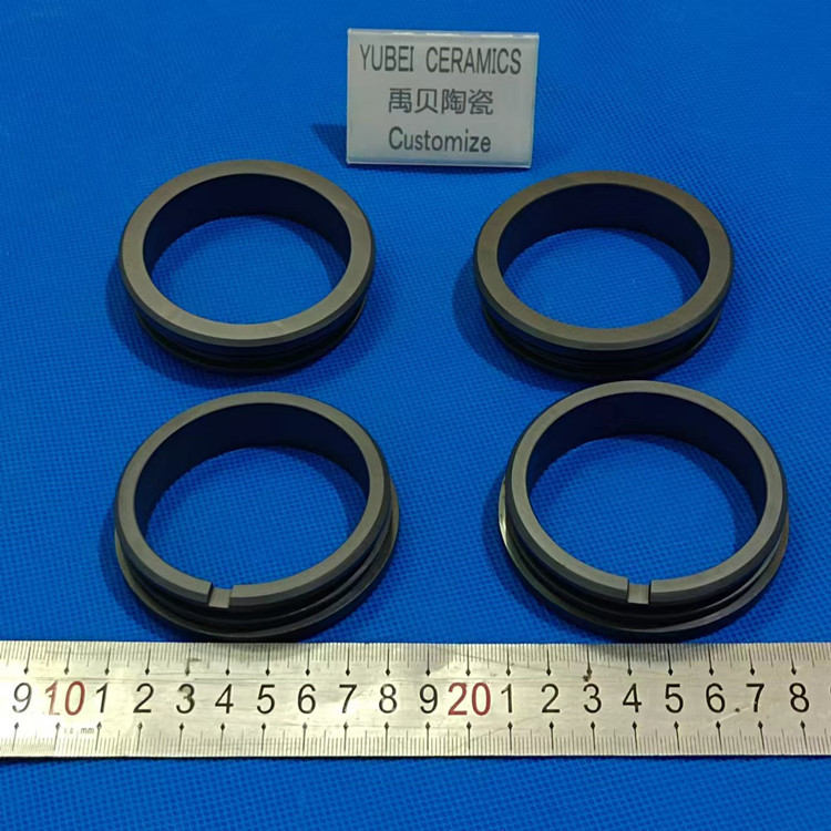 Black Silicon Carbide Mechanical Seal Rings With Enhanced Strength And Corrosion Resistance