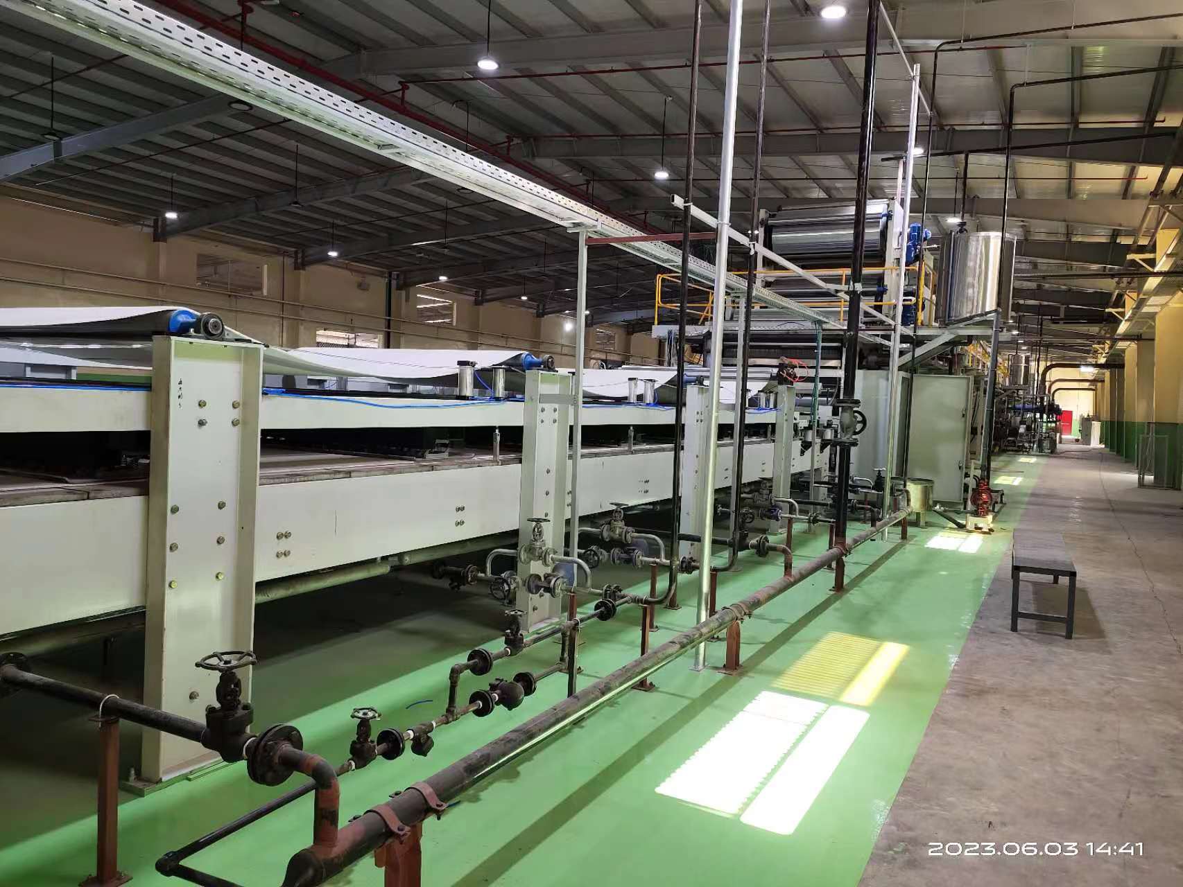 High Speed 3 Layer Corrugated Cardboard Production Line 4500 KG ±1mm Cutting Accuracy