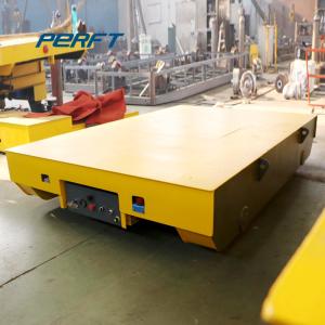 China 30T Rail Based Trolley Material Transfer Cart Flat Vehicle Trolley wholesale