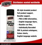 Aeropak Line Marking Paint, Road Marking Paint, Grass Marking Paint