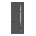 Frosted Glass Bathroom Wood Door Modern Waterproof Interior Wooden 45mm / 50mm