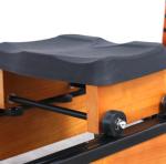 Wooden Double Track Oak Water Resistance Rowing Training Machine