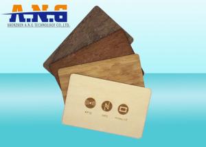 China Conference Recycled Custom Printed Cards Wood Key RFID Business Card wholesale