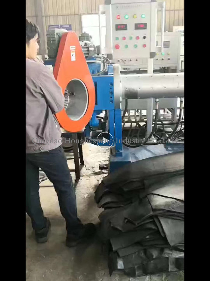 115mm To 250mm Rubber Strainer Extruder