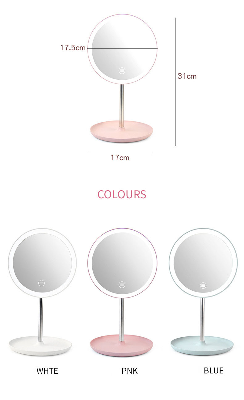 20x Magnifying Led Makeup Mirror For Table Desktop Oem