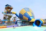 18m Height Big Adult Water Slide Outdoor Fiberglass Speaker Shape
