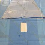 Absorbent Prevention Fabric Gynecological Drape Pack With Perineal Vaginal