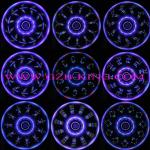 Solar Energy LED Wheel Light