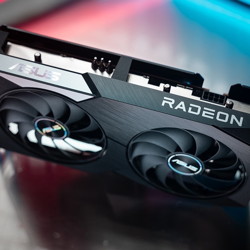 ASUS DUAL AMD RADEON RX 6600 XT O8G