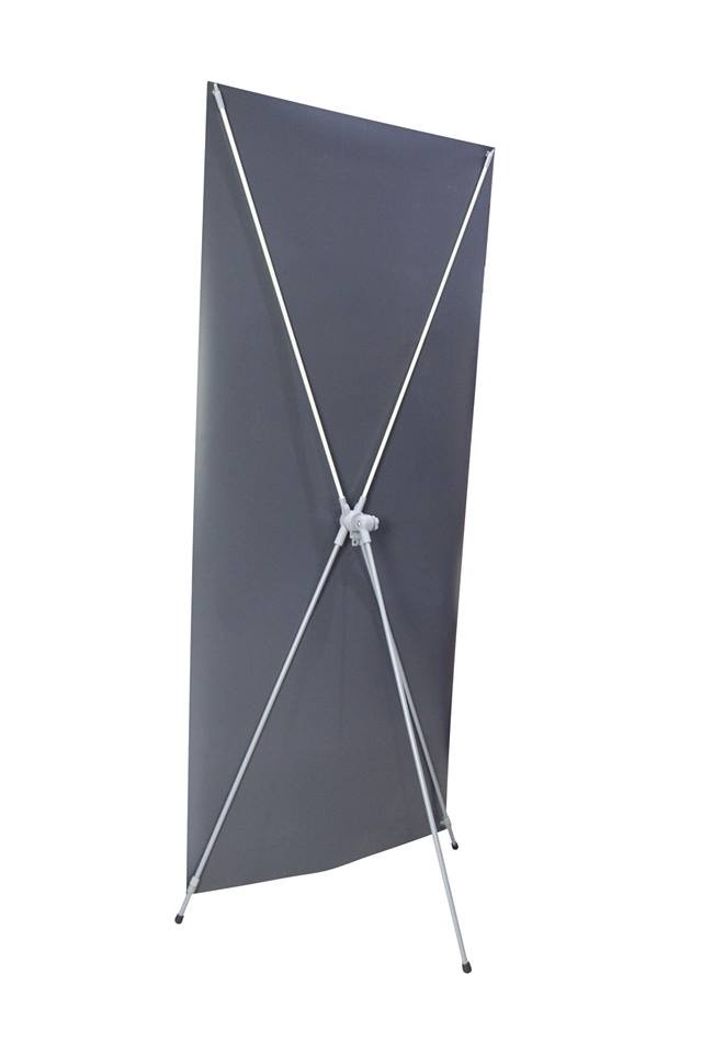 Printing Materials Matte Grey Back PET Film 330G for X Stand for Roll up Displays used indoor