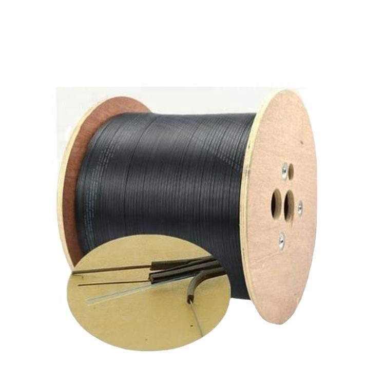 Outdoor Aerial Ftth 24 12 Core Optical Cable Fiber Self Supporting