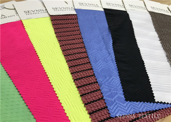 Athletic Spandex Activewear Knit Fabric Four Way Stretch Not Seen Through Uv Protect 50