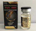 test Undeconoate 250mg Glass Vial Labels With Gold Stamped Logo