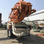 49 Meter ACTROS 4141 Used Concrete Pump Truck For Transportation