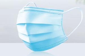 China Nose Clip Non Irritating Blue Breathable Medical Mouth Mask wholesale