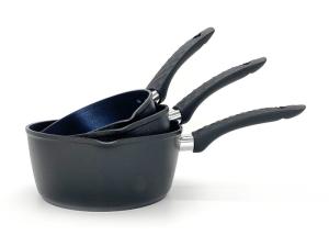 China Food Grade Marble Coating 18cm Commercial Aluminum Cookware wholesale
