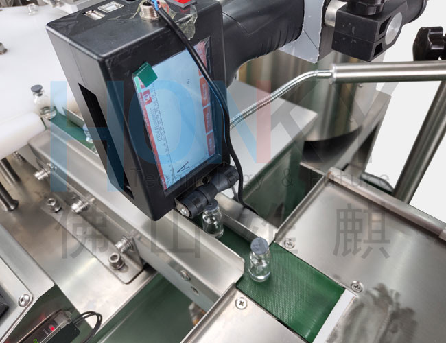 Desktop Vial Automatic Bottle Filling And Capping Machine For Cosmetic