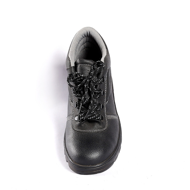 Shengjie Steel Toe Steel Palt Genuine Leather Safety Shoes Men'S Working Oil Resistant Functional Safety Boots