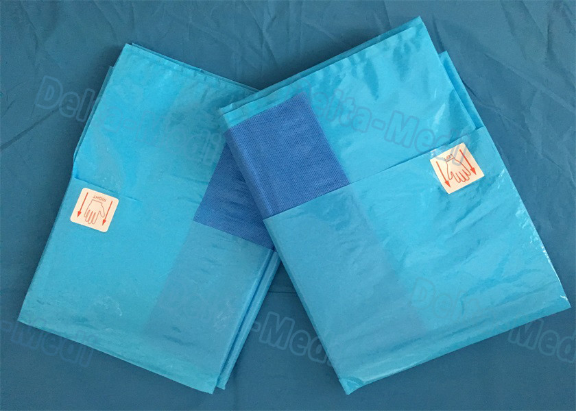 Blue / Green Drape Op - Tape Self Adhesive Disposable Kit Surface 50 X 9CM 50 X 10CM
