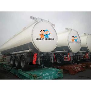 China Fuel Delivery 3 Axles Methanol 60CBM Liquid Tanker Trailer wholesale