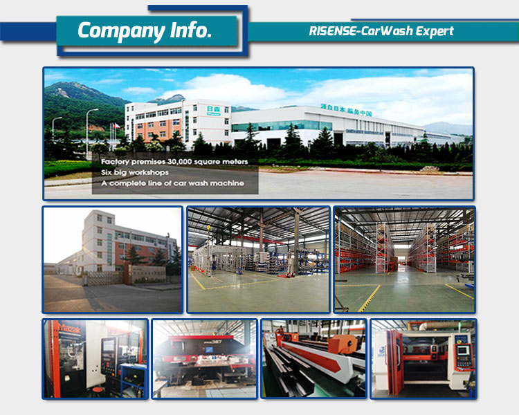 7.5KW Double Arm Touchless Car Washing Machine Risense CH-200