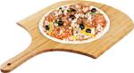100% Natural Bamboo Wooden Pizza Peel , Pizza Cutting Board With Handle