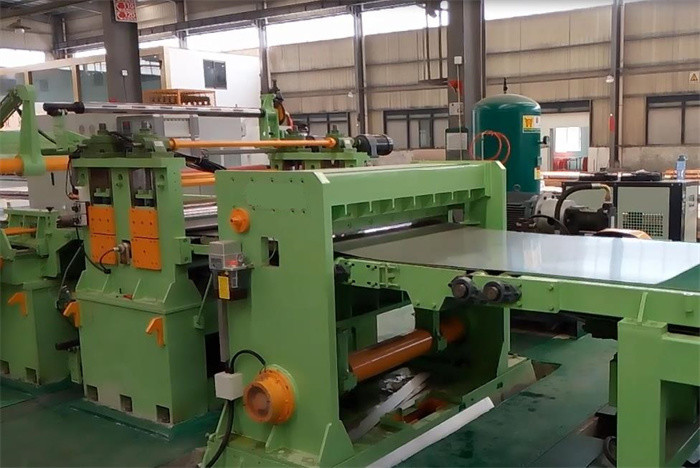 Precision Cut To Length Coil Line Sheet Steel Cut To Length Line 0.3-3 X 1300