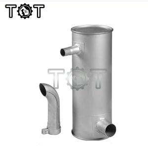 China KATO HD450 Engine Exhaust Muffler wholesale