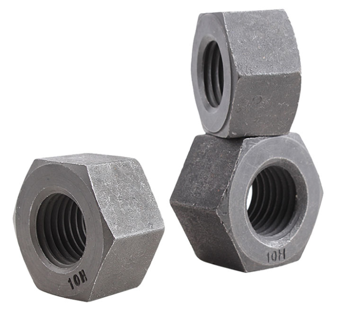 304 Stainless Steel Zinc Plated DIN 934 Heavy Hex Head Coupling Nut Metric M12 M16 3/8 Locking Hex Nut