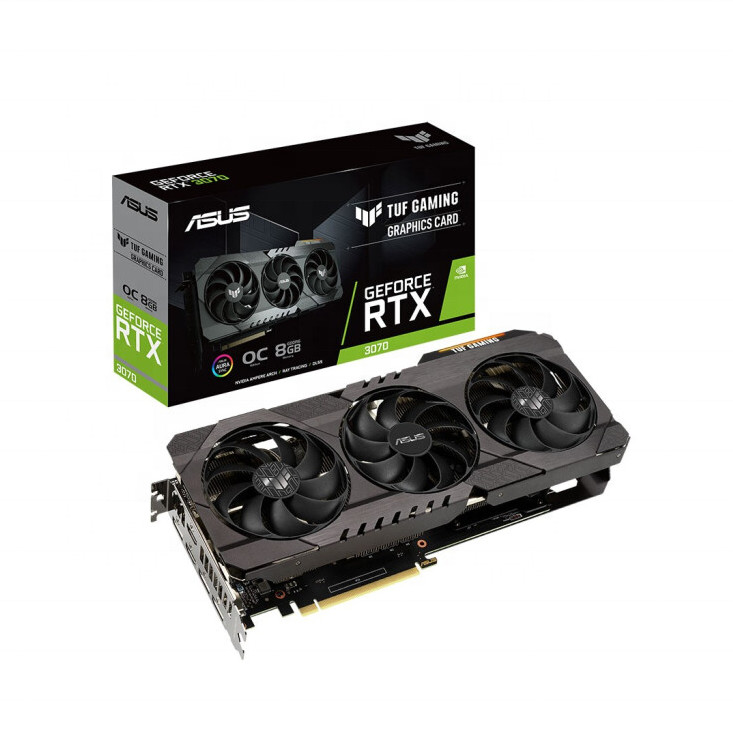 Brand New ASUS TUF-RTX3070-O8G-GAMING GDDR6 For Desktop Gaming Video Card RTX3070