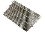 10micron 30inch Wedge Wire Screen , Dewatering Screen Panels Silver