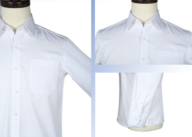 Business Men Corporate Office Uniform For Office Workers / Cotton Material