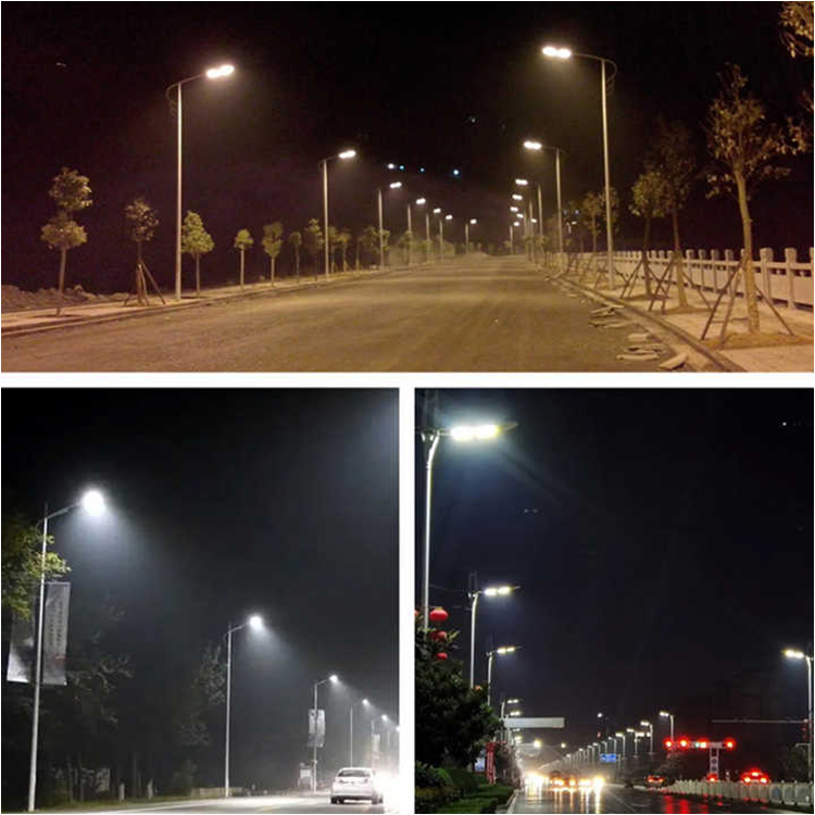 Electric Waterproof LED Street Light with AC85-265V Input Voltage and Long Lifespan