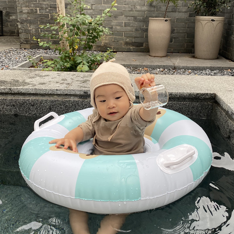 Other Educational Toys Kids Floating Design Inflatable Swim Rings with Cute Pattern
