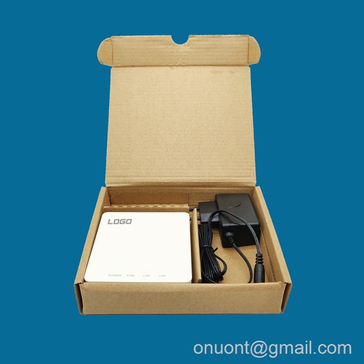 FTTH 1GE Bridge XPON ONT HK110 English Firmware UPC APC Optional Support 32 TCONT