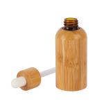 Eco Friendly Bamboo Essential Oil Cosmetic Dropper Bottle 10ml 15ml 20ml 30ml