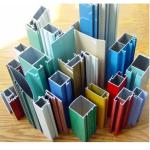 Champagne 6063 T5 Mill Finishing Anodizing Aluminum Profile
