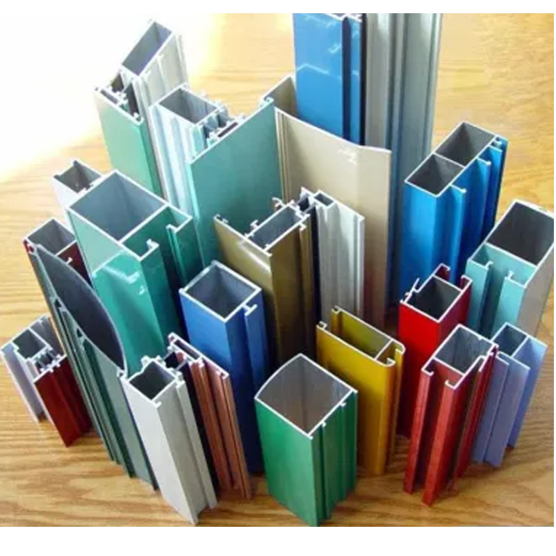 Champagne 6063 T5 Mill Finishing Anodizing Aluminum Profile