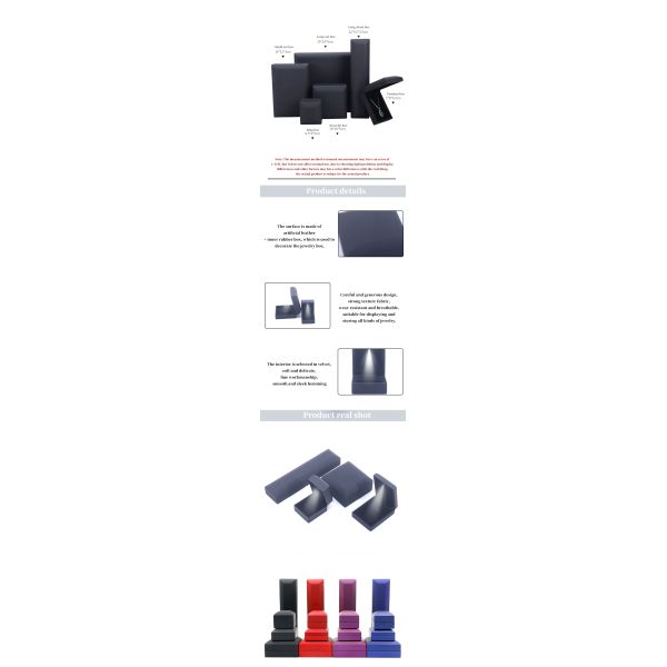 Led Jewellery Box Packaging Necklace Bracelet Ring Jewelry Box