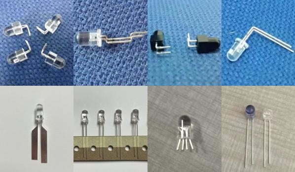 Traffic Warning Light LED Diode 5mm 45deg White Color 7000K 20000mcd High Intensity 2
