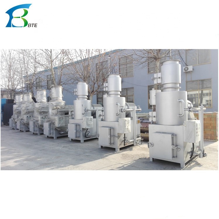 Condition Waste Management Incinerator Burner Cremation Furnace for Manufacturing Plant