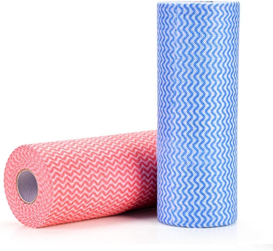 Home Non Woven Cloths Roll Resuable Woodpulp Polyester Material