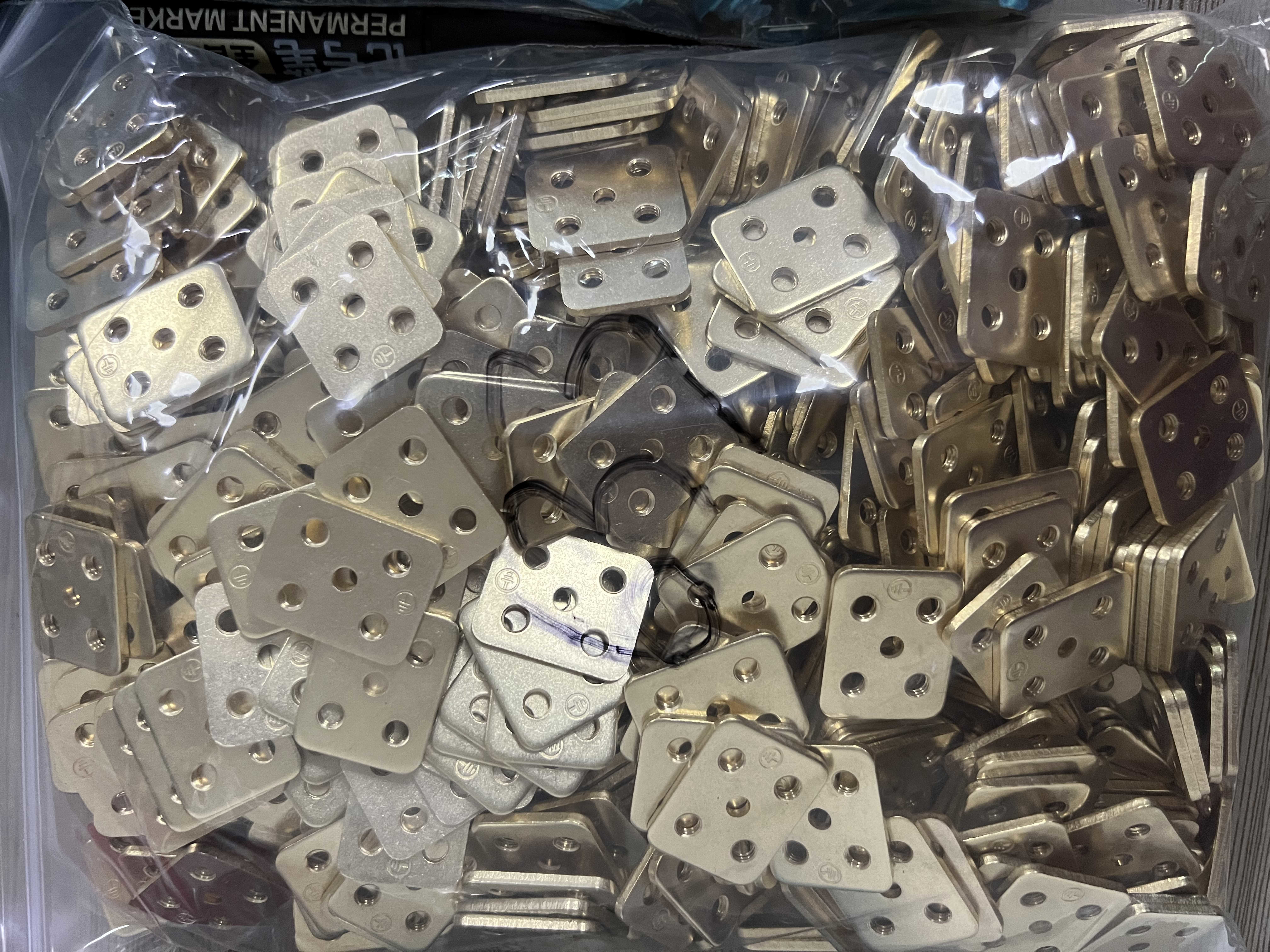 Porous adhesive insulation nail home improvement building materials aluminum insulation nail metal self-adhesive mesh porous insulation nail