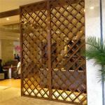 luxury stainless steel Screens & Room Dividers Type for Commercial Home Decor