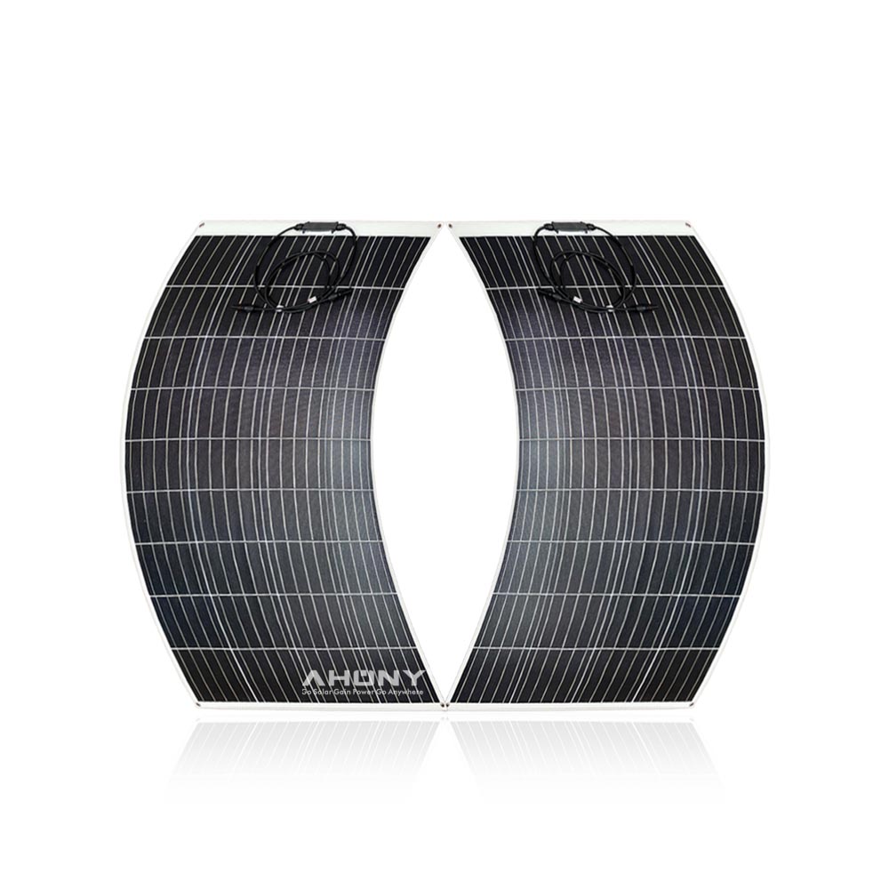 Bifacial Custom Flexible 150w Mono Solar Panel ETFE For Marine Yacht RV Solar System watt flexible solar panel for motor