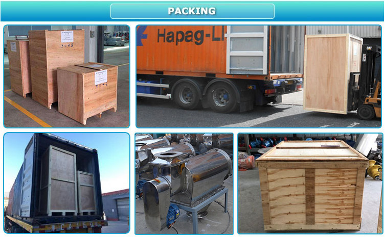 Customized High Capacity Centrifugal Airflow Sifter Screener For Chemical Powder