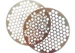 Customized Perforated Metal Disc OD 50mm Stainless Steel Wire Cloth Discs 0.6mm