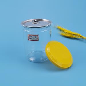 China 500ML Middle Size Plastic Food Cans For Dried Fruit wholesale